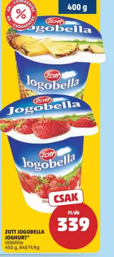 PENNY ZOTT JOGOBELLA JOGHURT ajánlat
