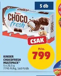 PENNY KINDER CHOCOFRESH MULTIPACK ajánlat