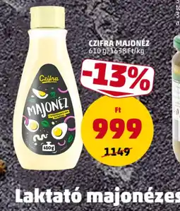 PENNY CZIFRA MAJONÉZ ajánlat