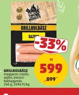 PENNY GRILL Mustár CHILL GRILLKOLBÁSZ ajánlat
