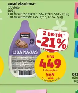 PENNY HAMÉ PÁSTÉTOM ajánlat