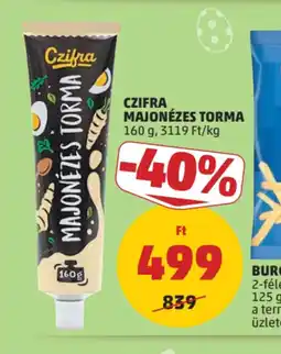 PENNY CZIFRA MAJONÉZES TORMA ajánlat