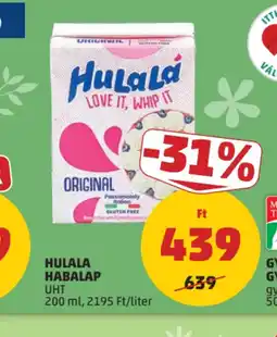 PENNY HULALA HABALAP UHT ajánlat