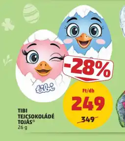 PENNY TIBI TEJCSOKOLÁDÉ TOJÁS ajánlat