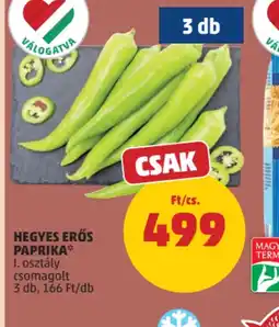 PENNY HEGYES ERŐS PAPRIKA ajánlat