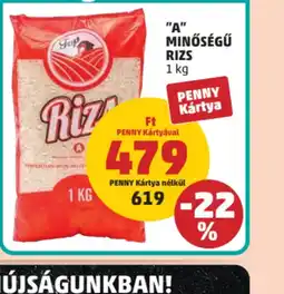 PENNY "A" MINŐSÉGŰ RIZS ajánlat
