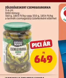 PENNY ZÖLDSÉGESKERT CSEMEGEUBORKA ajánlat