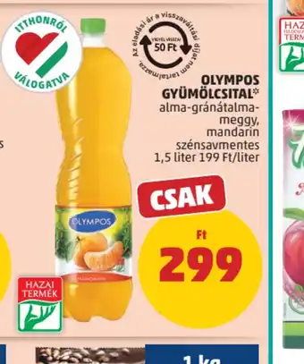 PENNY OLYMPOS GYÜMÖLCSITAL ajánlat