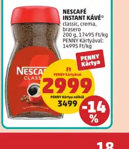 PENNY NESCAFÉ INSTANT KÁVÉ ajánlat