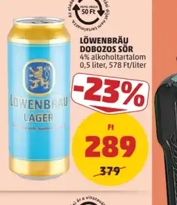 PENNY LÖWENBR visszaváltásU DOBOZOS SÖR ajánlat