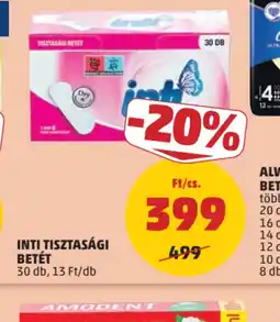 PENNY INTI TISZTASÁGI BETÉT ajánlat