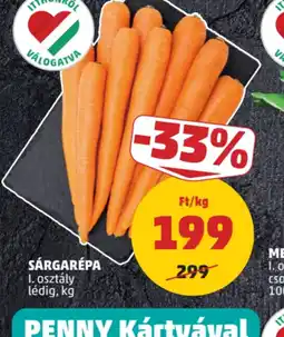 PENNY SÁRGARÉPA ajánlat
