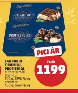 PENNY SAN FABIO TIRAMISU, PROFITEROL ajánlat