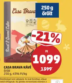 PENNY CASA BRAVA KÁVÉ ajánlat