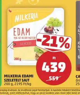 PENNY MILKERIA EDAMI SZELETELT SAJT ajánlat