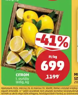 PENNY CITROM ajánlat