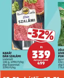 PENNY KARÁT DÁN SZALÁMI ajánlat