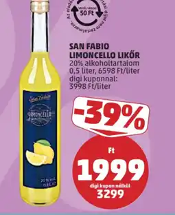 PENNY SAN FABIO LIMONCELLO LIKÖR ajánlat