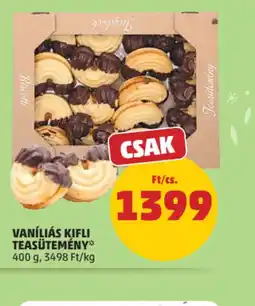 PENNY VANÍLIÁS KIFLI TEASÜTEMÉNY ajánlat