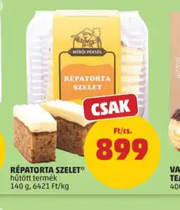 PENNY MÁR MESTER RÉPATORTA SZELET ajánlat