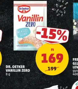 PENNY DR. OETKER VANILLIN ZERO ajánlat
