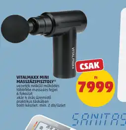 PENNY VITALMAXX MINI MASSZÁZSPISZTOLY ajánlat