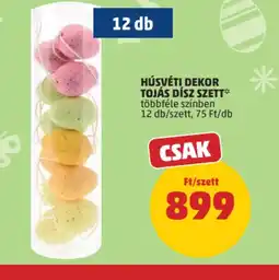 PENNY HÚSVÉTI DEKOR TOJÁS DÍSZ SZETT ajánlat