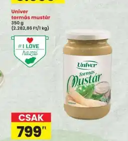 Interspar Univer tormás mustár ajánlat