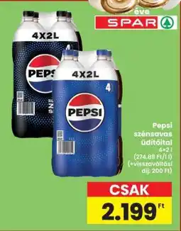 Interspar Pepsi szénsavas üdítőital ajánlat