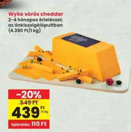 Interspar Wyke vörös cheddar ajánlat