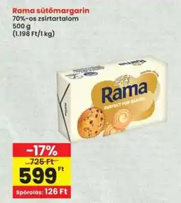 Interspar RAMA Sütőmargarin ajánlat