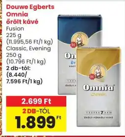 Interspar Douwe Egberts Omnia Őrölt Kávé ajánlat
