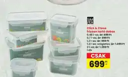 Interspar Click & Close frissen tartó doboz ajánlat