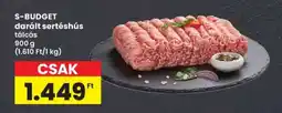 Interspar S-BUDGET darált sertéshús ajánlat