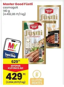 Interspar MASTER GOOD FÜSTLI ajánlat