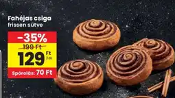 Interspar Fahéjas csiga ajánlat