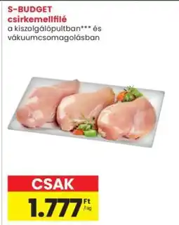 Interspar S-BUDGET csirkemellfilé ajánlat