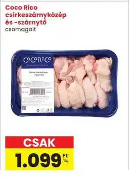 Interspar Coco Rico csirkeszárnyközép és -szárnytő ajánlat