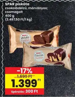 Interspar SPAR piskóta ajánlat