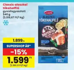 Interspar Classic alaszkai tőkehalfilé ajánlat
