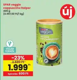Interspar SPAR veggie cappuccino italpor ajánlat