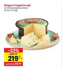 Interspar Magyar Trappista Sajt ajánlat