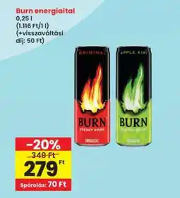 Interspar Burn energiaital ajánlat