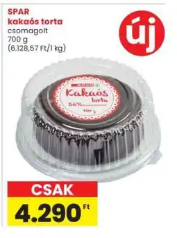 Interspar SPAR kakaós torta ajánlat