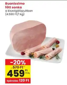 Interspar Buonissimo főtt sonka ajánlat