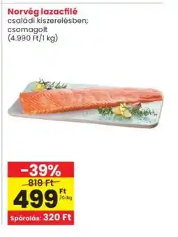 Interspar Norvég Lazacfilé ajánlat