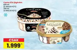 Interspar CARTE D'OR Jégkrém ajánlat