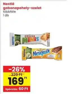 Interspar Nestlé gabonapehely-szelet ajánlat