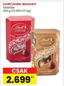 Interspar Lindt Lindor desszert ajánlat