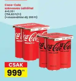 Interspar Coca-Cola szénsavas üdítőital ajánlat